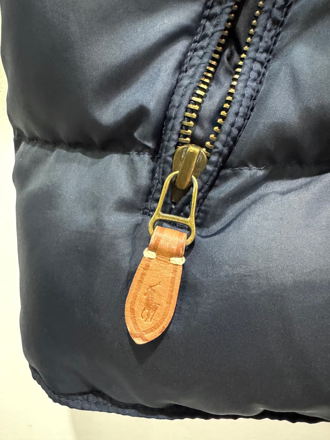 폴로 리버시블 남성 다운 패딩 조끼 M 상품이미지3