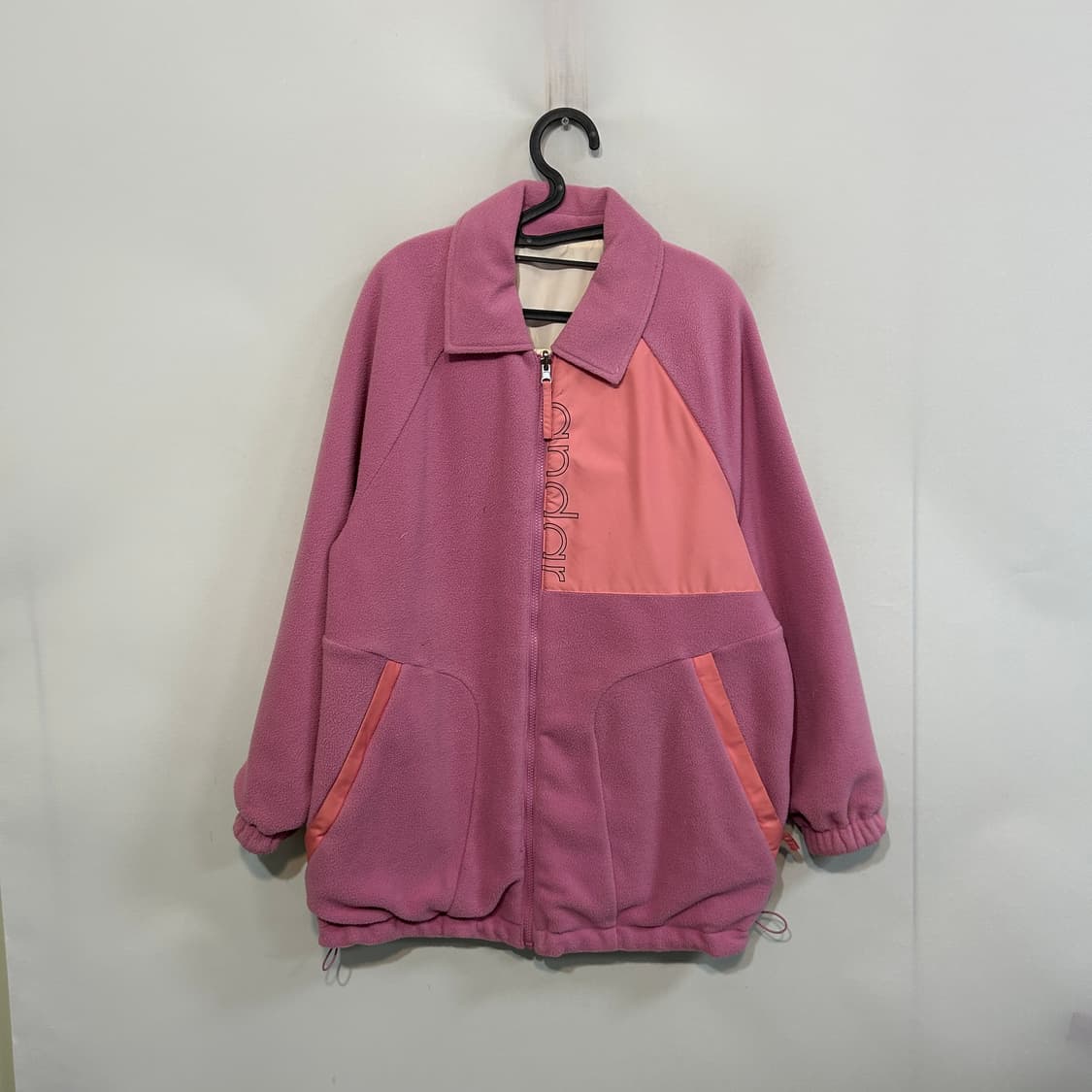 안다르 리버시블 후리스 자켓 F 상태최상 상품이미지1