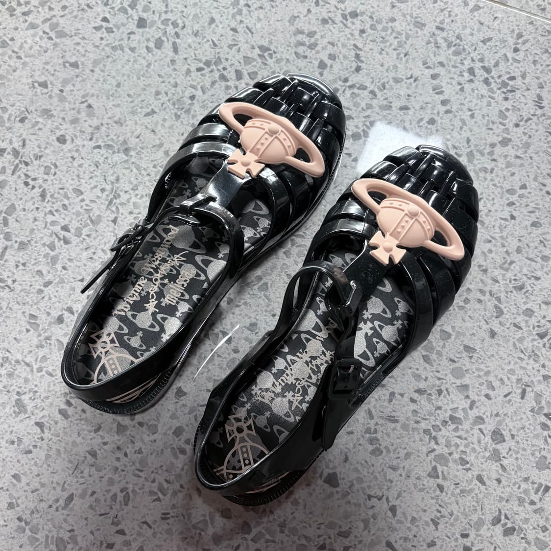 비비안웨스트우드 멜리사 orb로고 샌들 상품이미지3