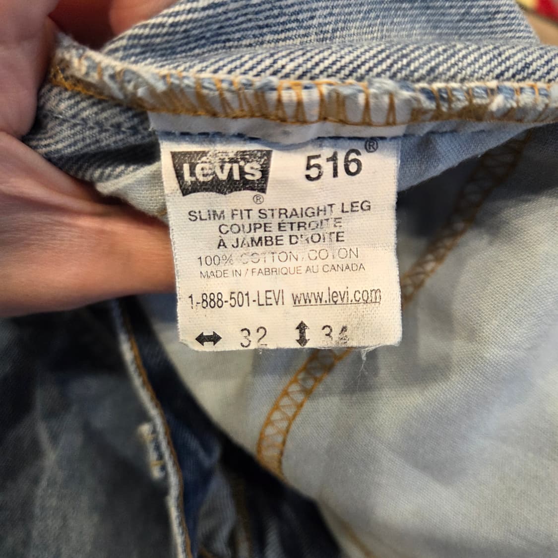 2000초반 캐나다 리바이스516 Levi's 상품이미지6