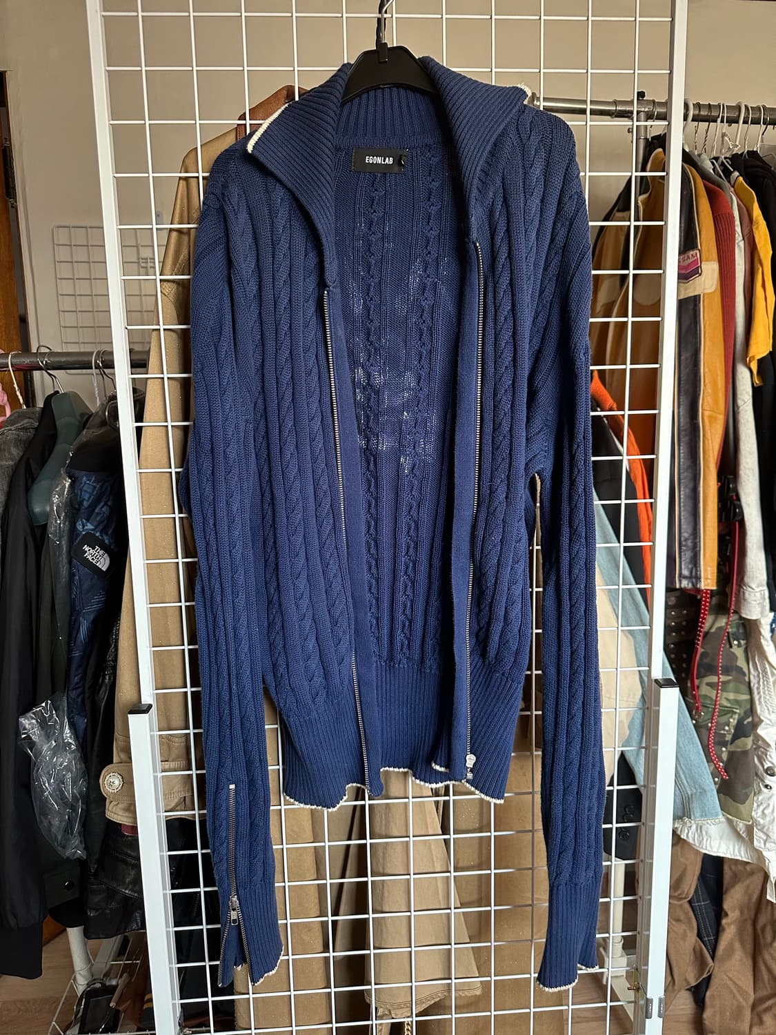 애곤랩 버니 니트가디건 (S) 상품이미지3