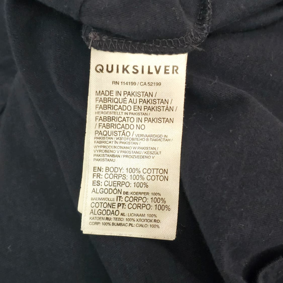 L Quiksilver 퀵실버 스컬 반팔 티셔츠 상품이미지6