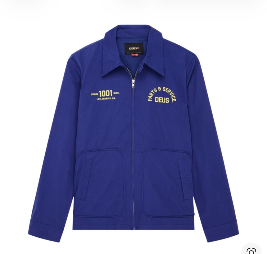 [2XL] 데우스 텔러 드리즐러 자켓 블루 상품이미지2