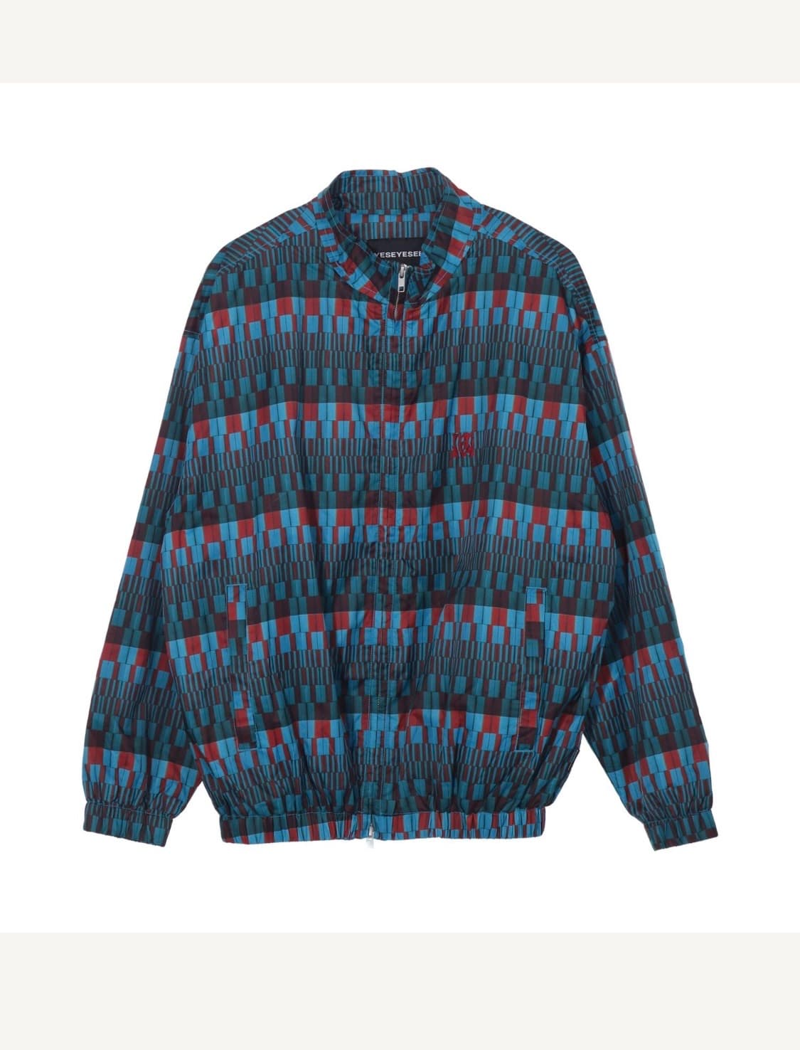 예스아이씨 패턴 바람막이 상품이미지1