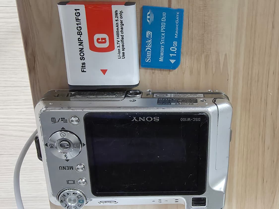 소니 사이버샷 DSC-W100 빈티지 디지털카메라 상품이미지8