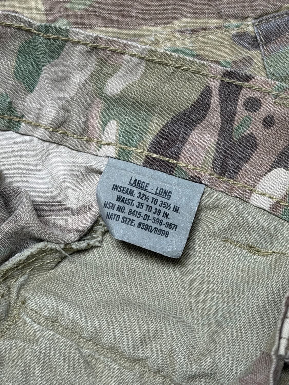 미군 카모 배기쇼츠 상품이미지4