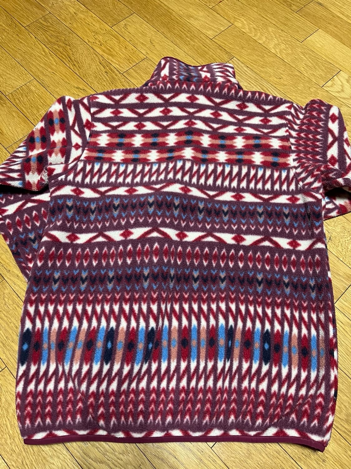 파타고니아 신칠라 아즈텍 패턴 플리스 후리스 우먼 m 상품이미지4