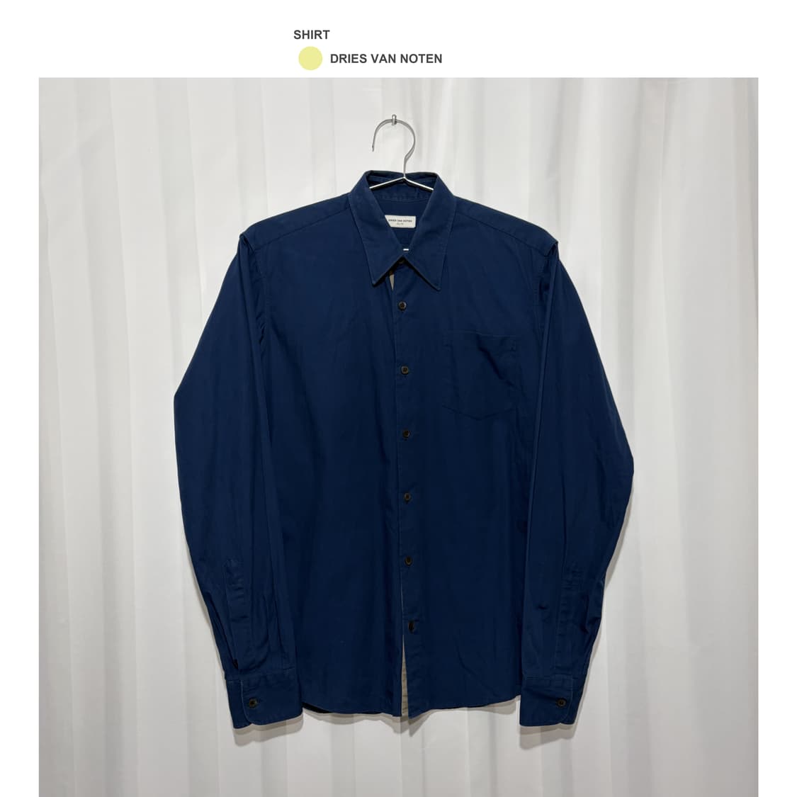드리스반노튼 셔츠 상품이미지1