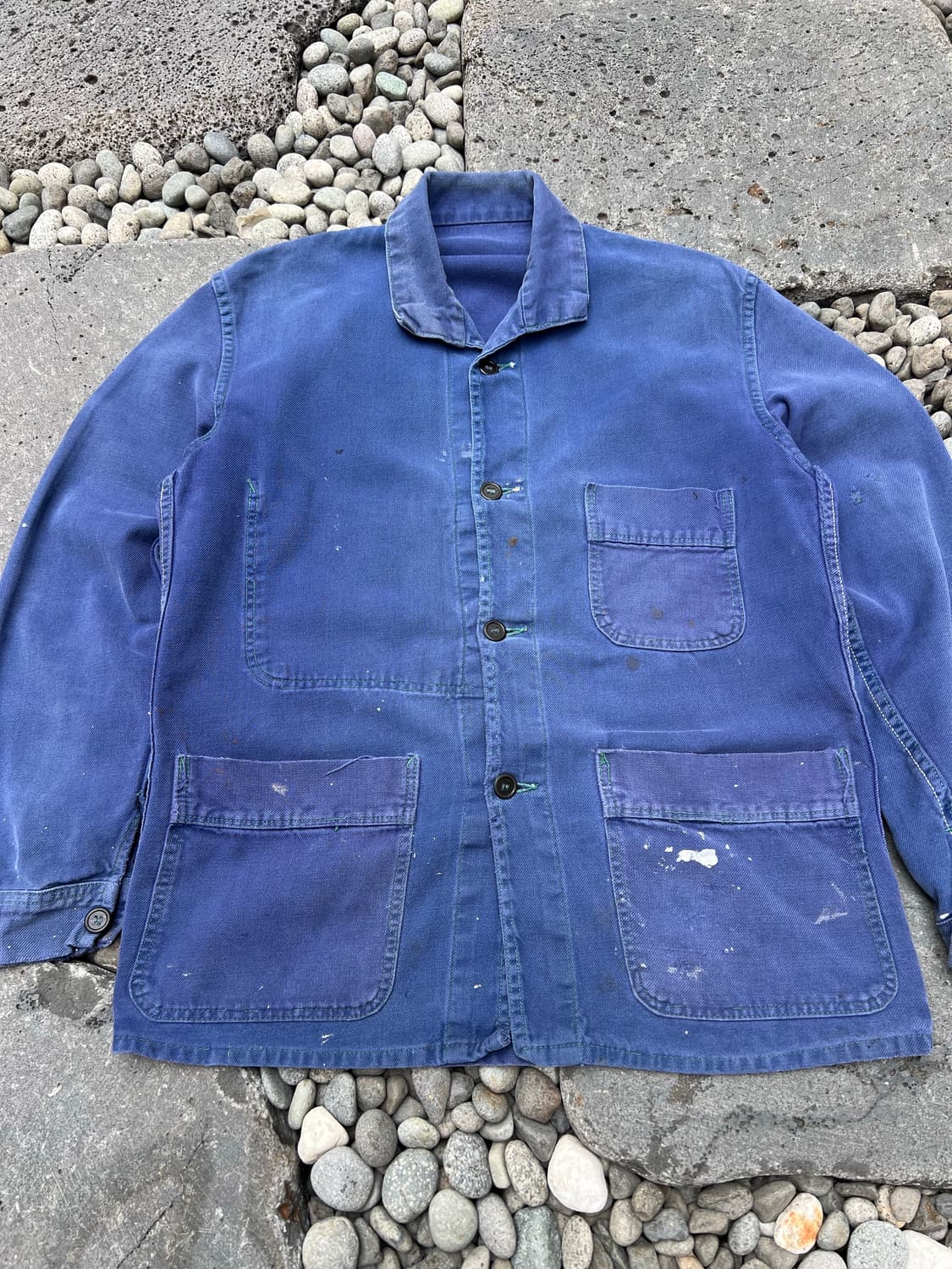 FADED VINTAGE WASHING FRENCH 빈티지프렌치워크자켓 상품이미지3