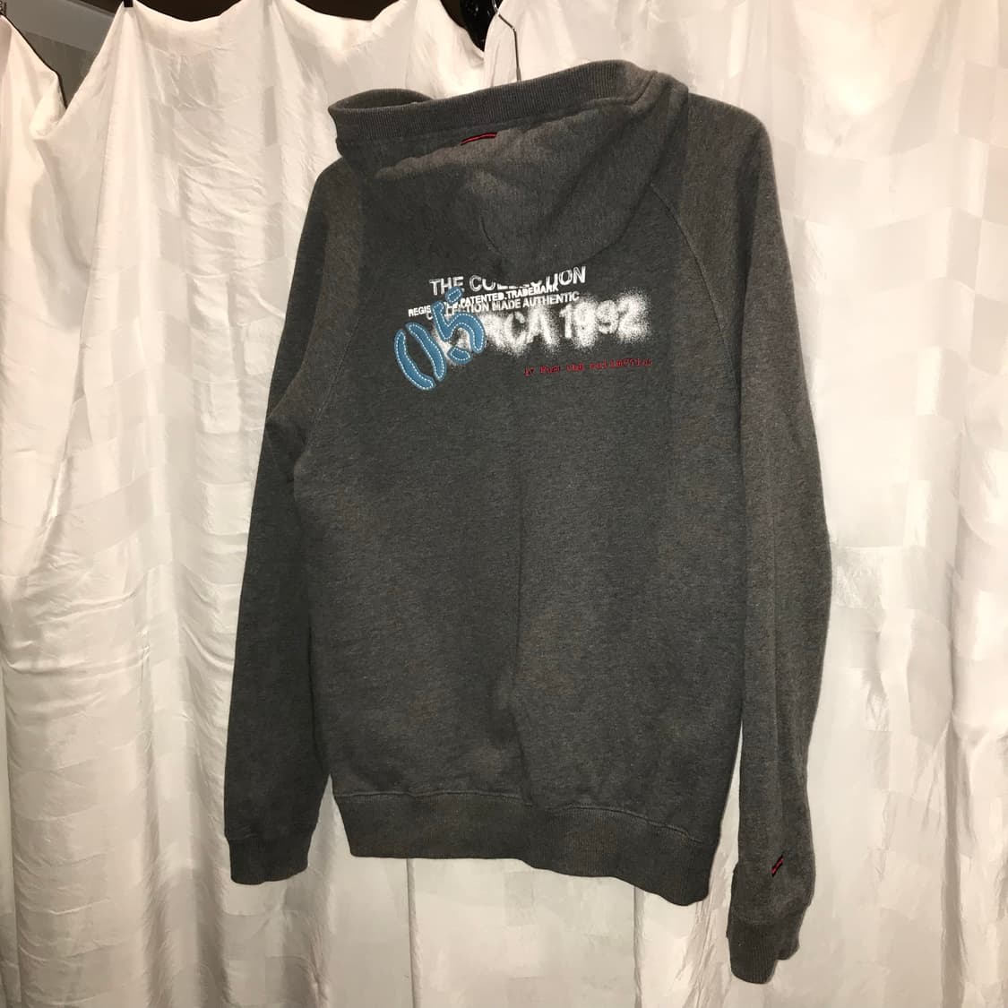 Fubu 후부 그레이 기모 후드집업 상품이미지1