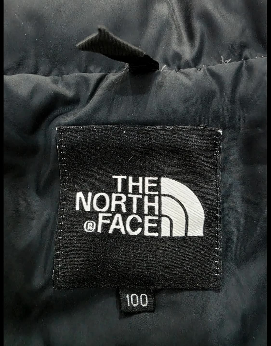 노스페이스 눕시 700 패딩 회색/검정 100 상품이미지8