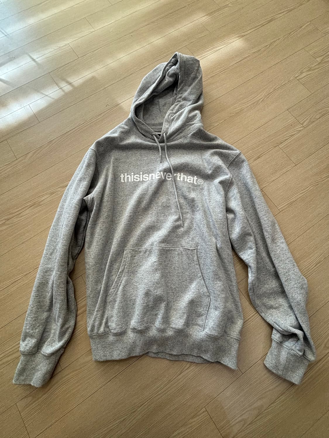 디스이즈네버댓 후드티 그레이 상품이미지1