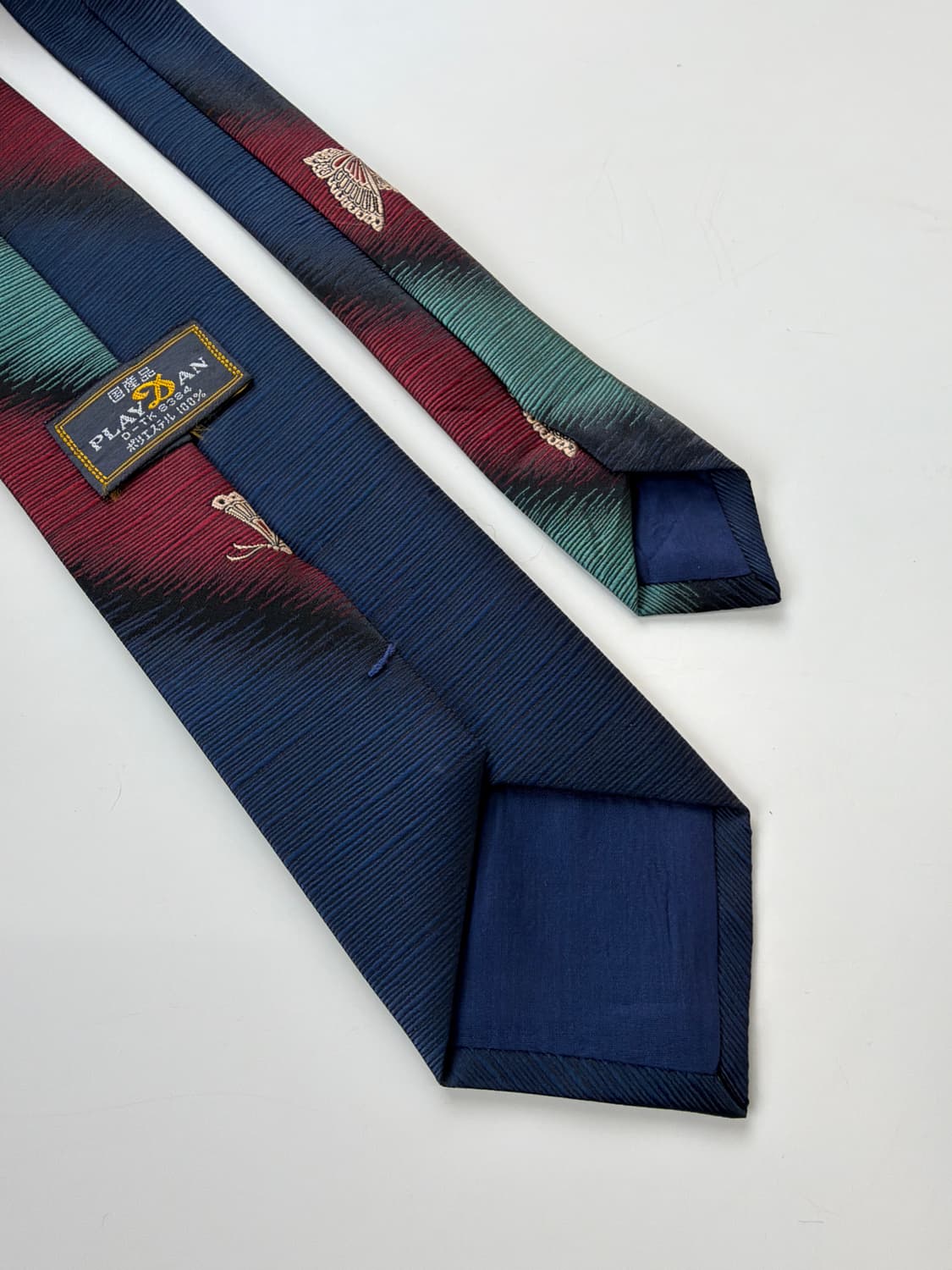 빈티지 나비 무늬 넥타이 8cm 상품이미지5