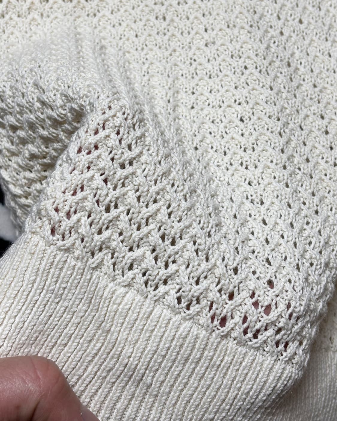 일본빈티지 Comptoir des Cotonniers 니트 티셔츠 상품이미지4