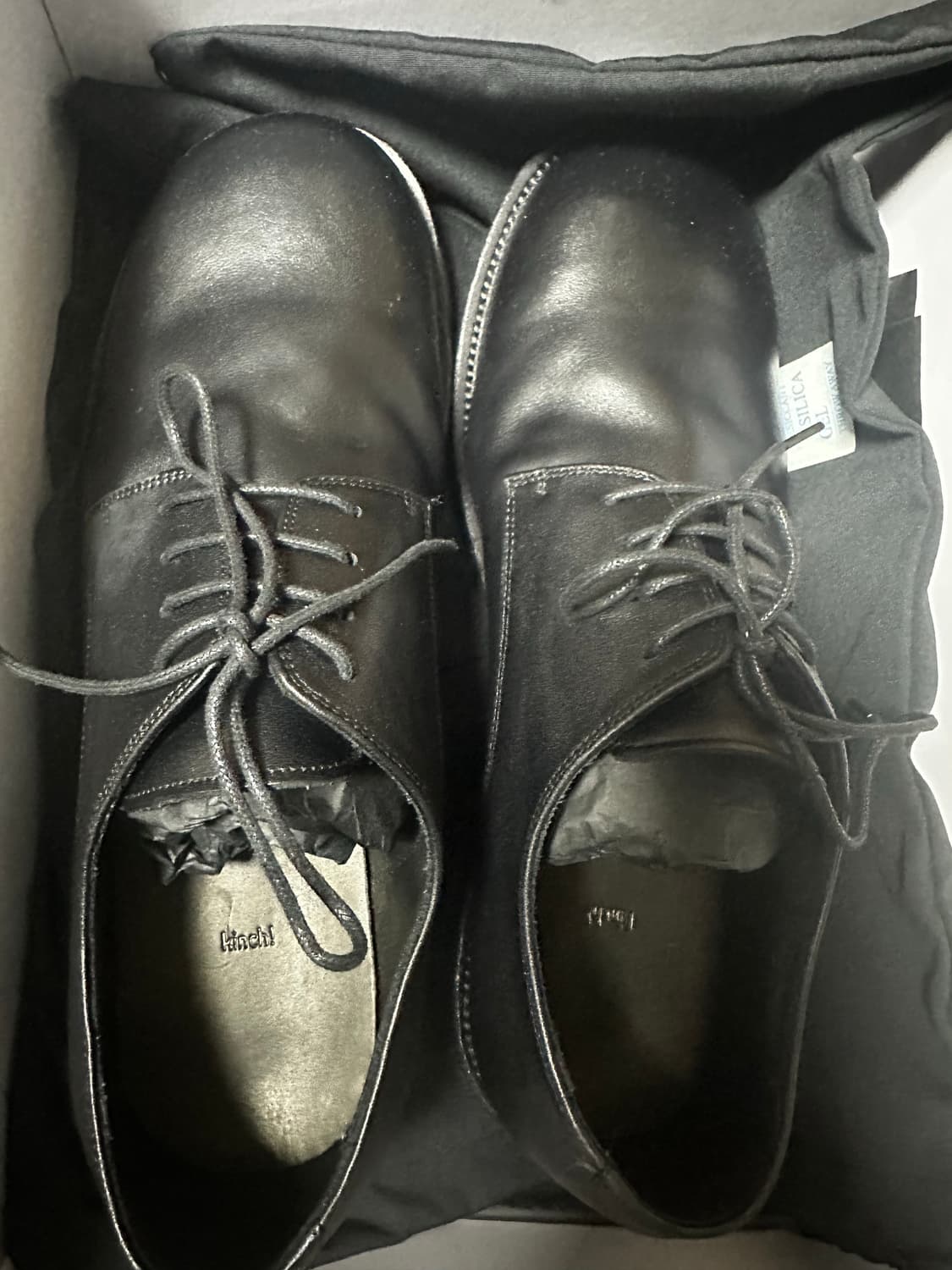 킨치 SHOWER-808 블랙 더비슈즈 상품이미지3