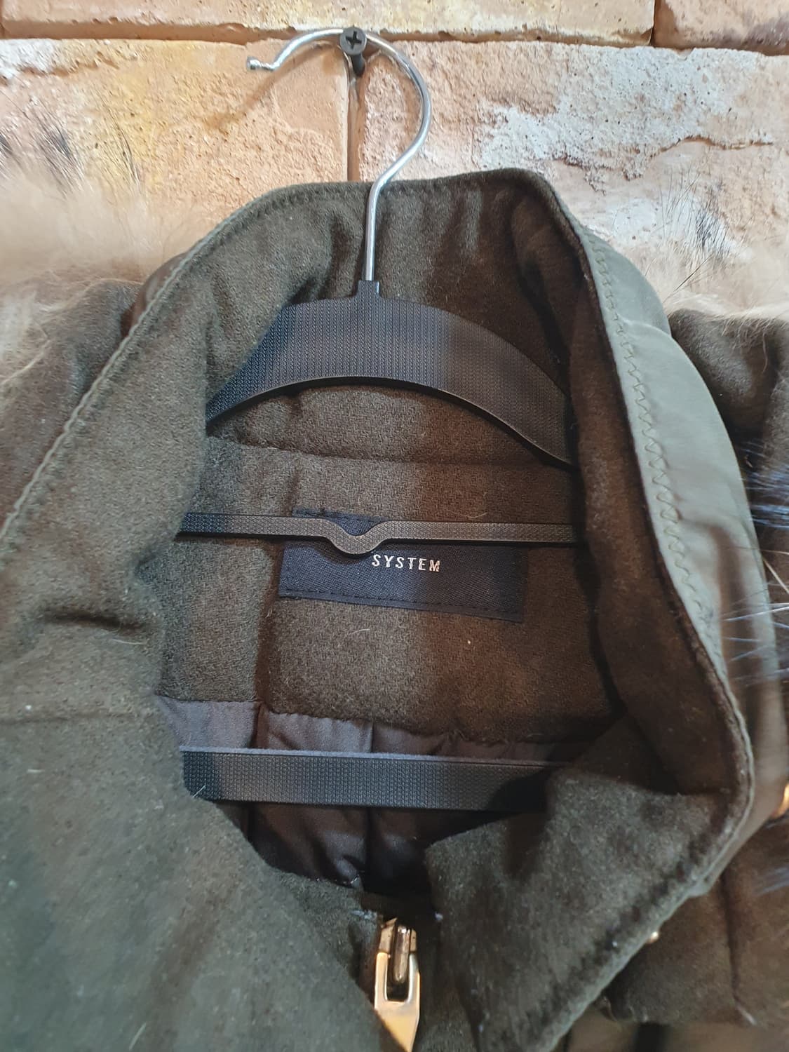 SYSTEM 라쿤털 패딩 코트 82-94-160 상품이미지6