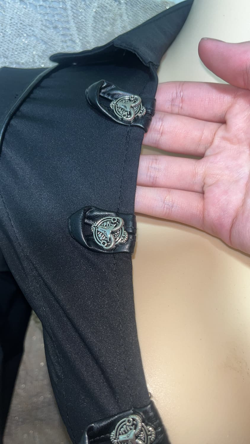 고딕 고스 펑크 NANA 페어리 락시크 갸루 y2k 그런지페어리 자켓 상품이미지3