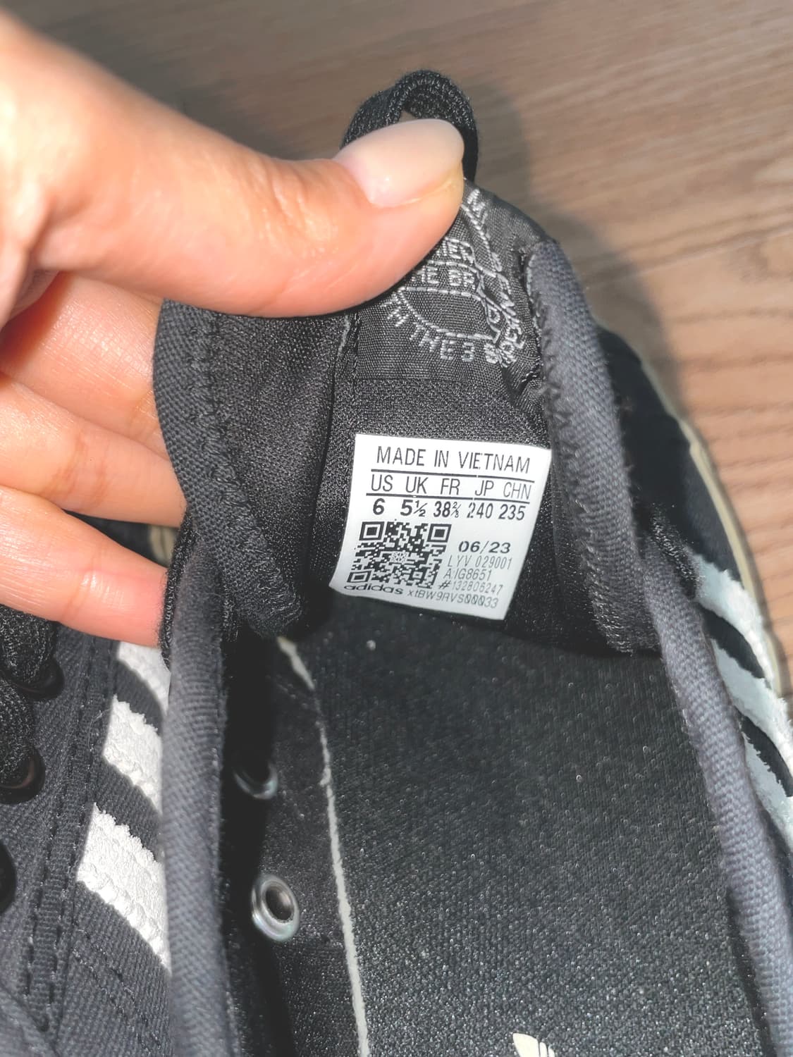 아식스 조그 100 2 블랙 240 상품이미지5