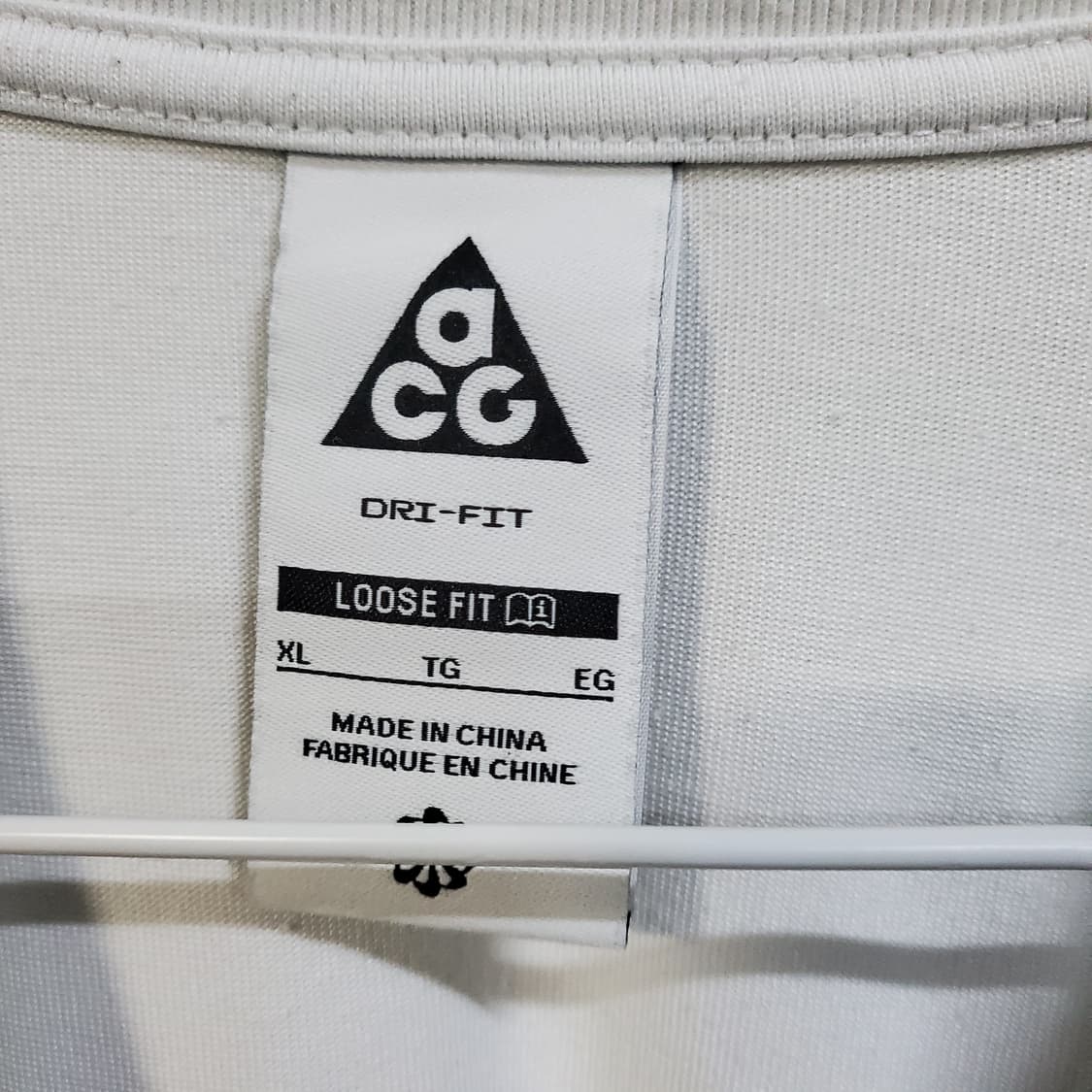 나이키 ACG 드라이핏 독 슬레드 티셔츠 서밋 화이트 상품이미지4