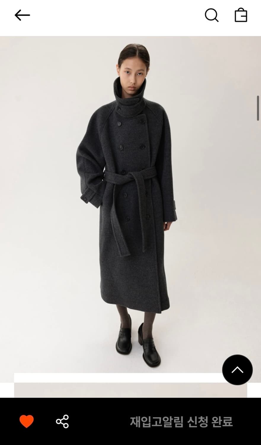 킨더살몬 더블코트 상품이미지3