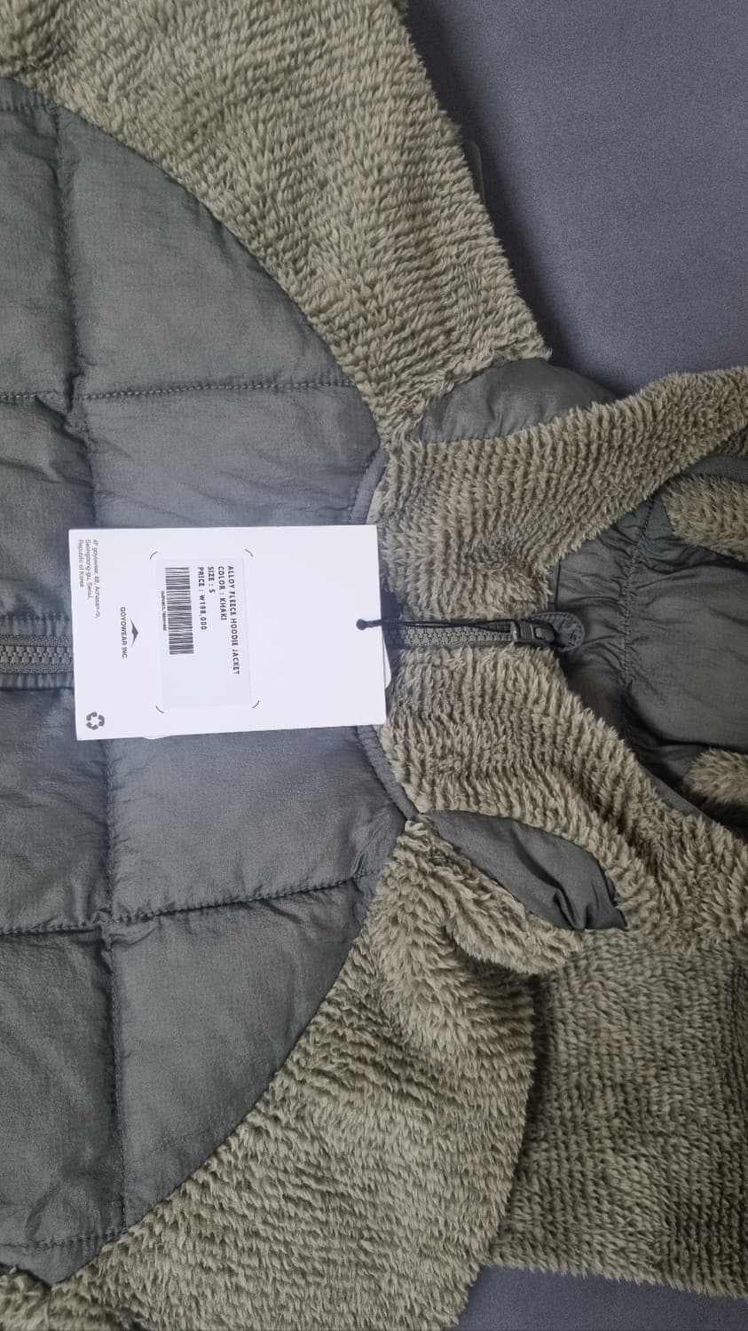 Goyowear 알로이 플리스 후디 자켓 상품이미지5