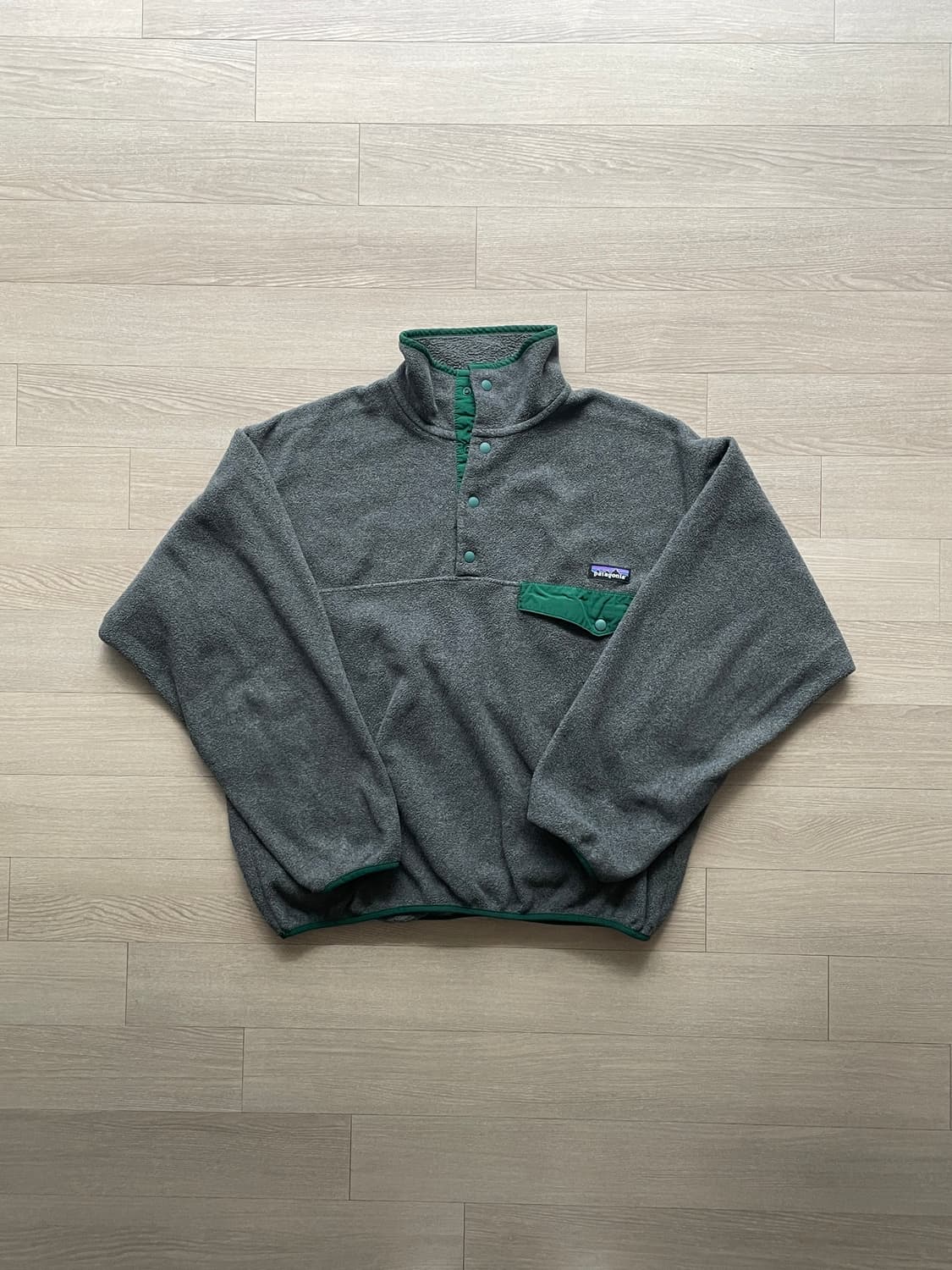 파타고니아 신칠라 그레이 그린 rare patagonia 빈티지 상품이미지1