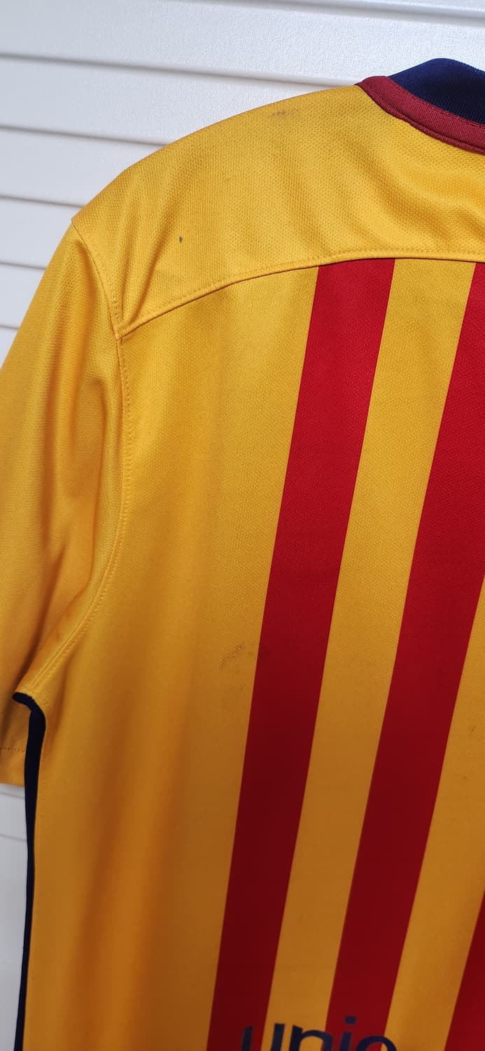 15-16 바르셀로나 어웨이 나이키 유니폼 반팔 상품이미지5