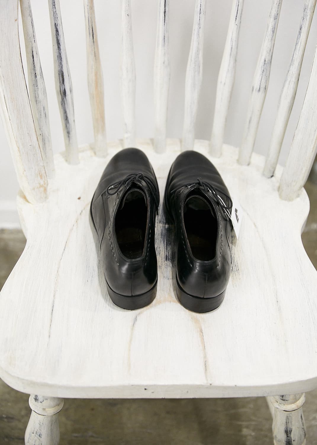 Side Stitched Lace-up Shoes 상품이미지3