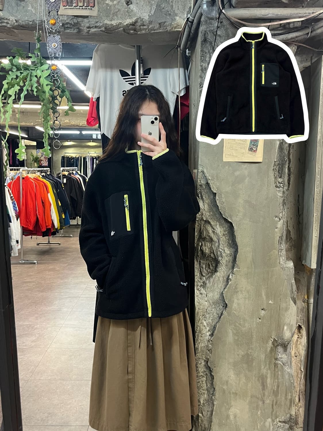 노스페이스 플리스 자켓 블랙 100 L #csz1949 상품이미지1