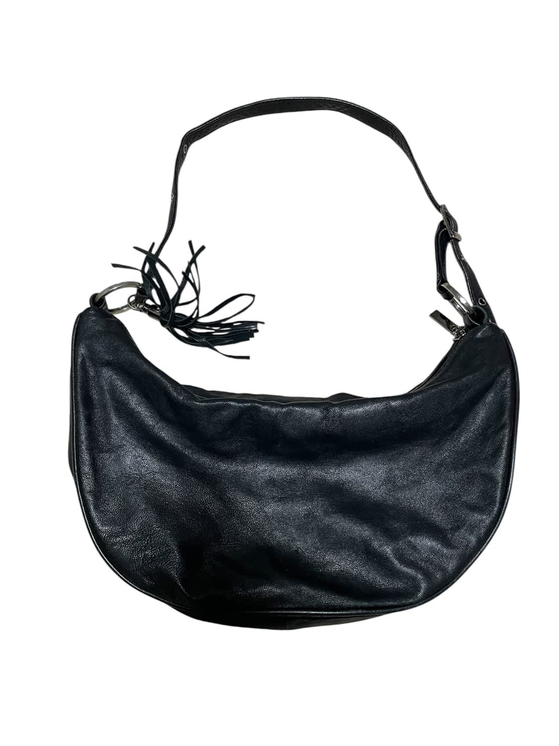 Sheepskin Crescent Bag 아카이브양가죽크루아상벨티드숄더백 상품이미지2