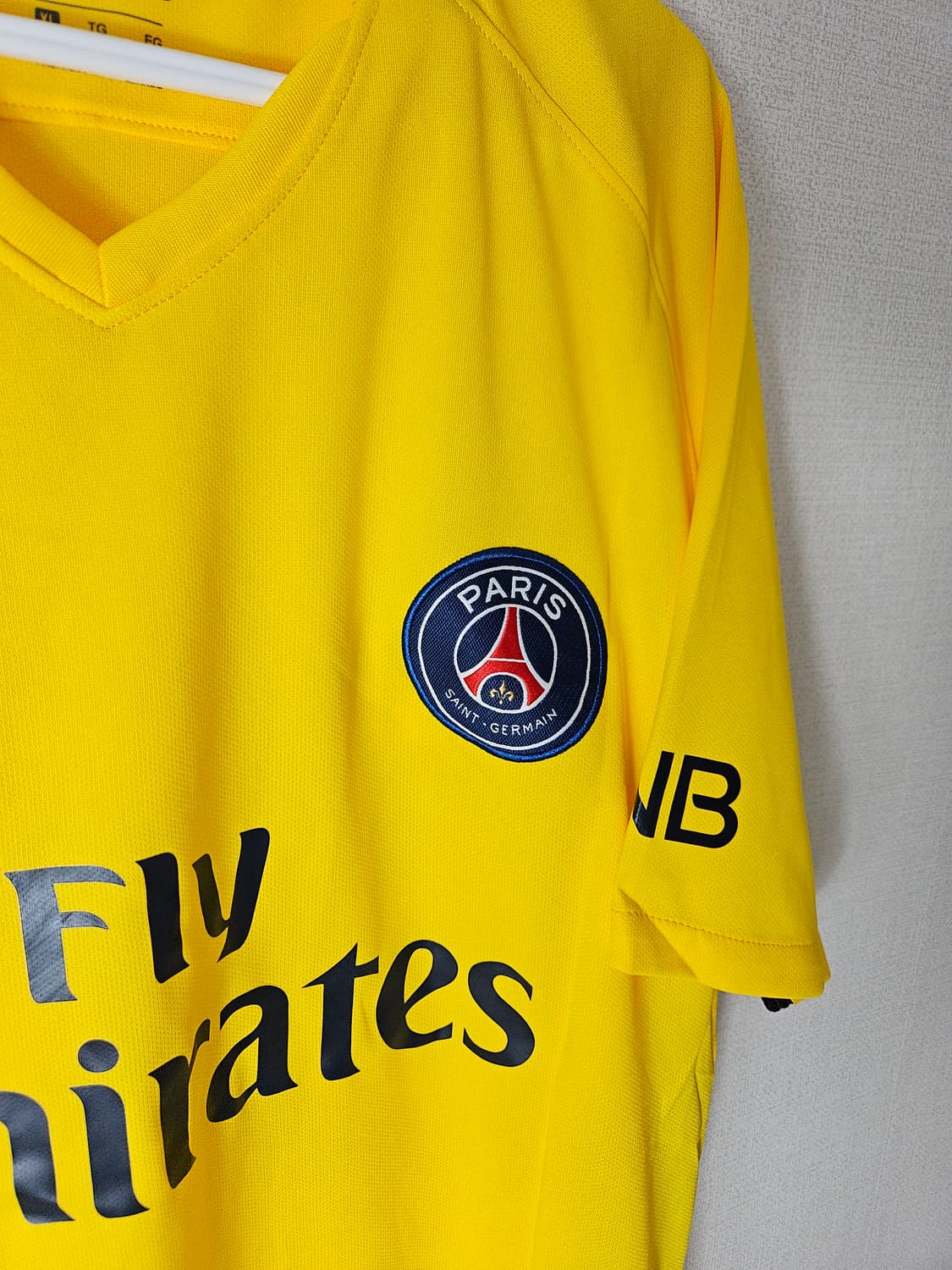 (새상품) 17-18 나이키 PSG 파리생제르망 어웨이 유니폼 져지 XL 상품이미지5