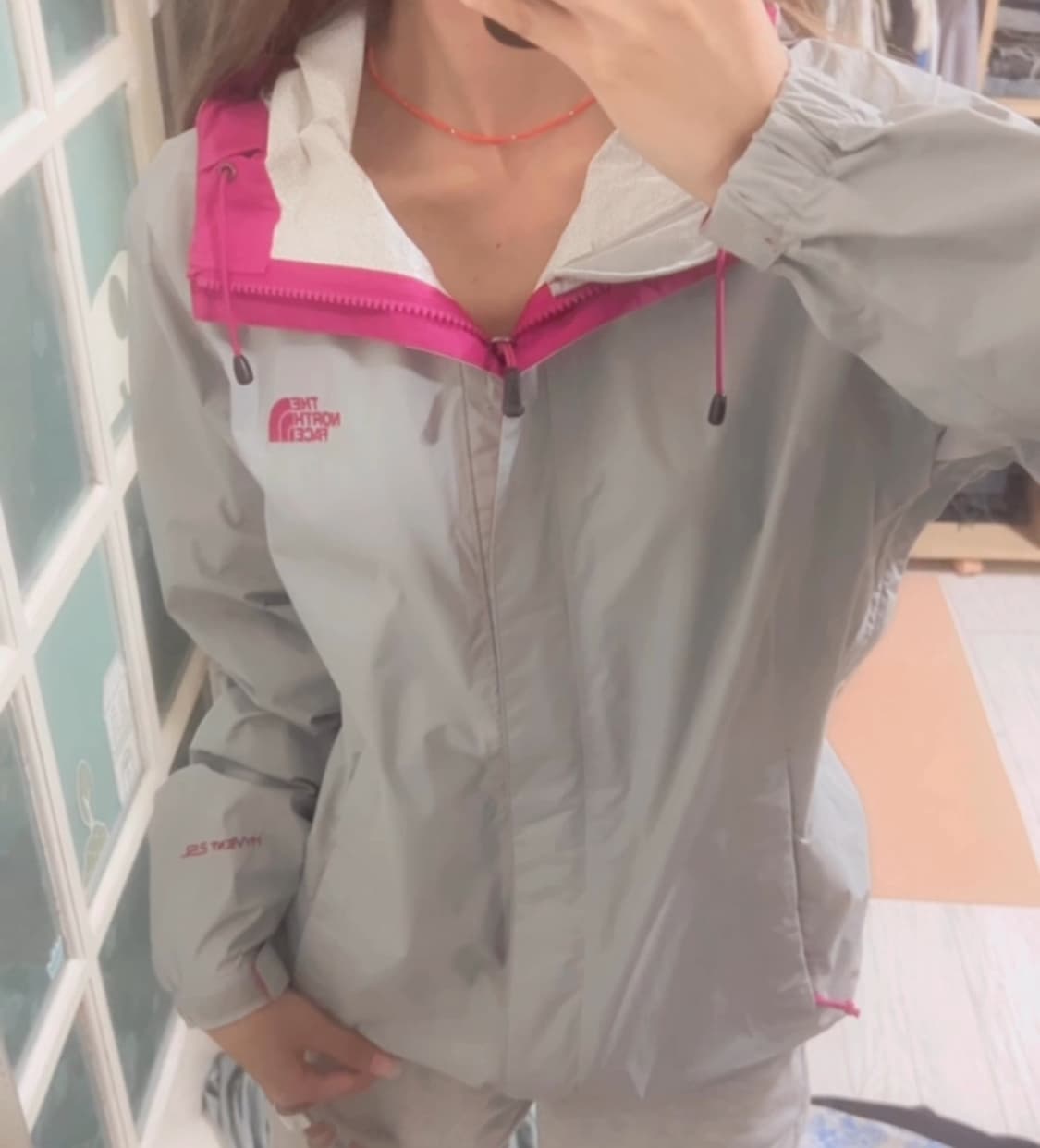 노스페이스 하이벤트 바람막이 s 상품이미지3