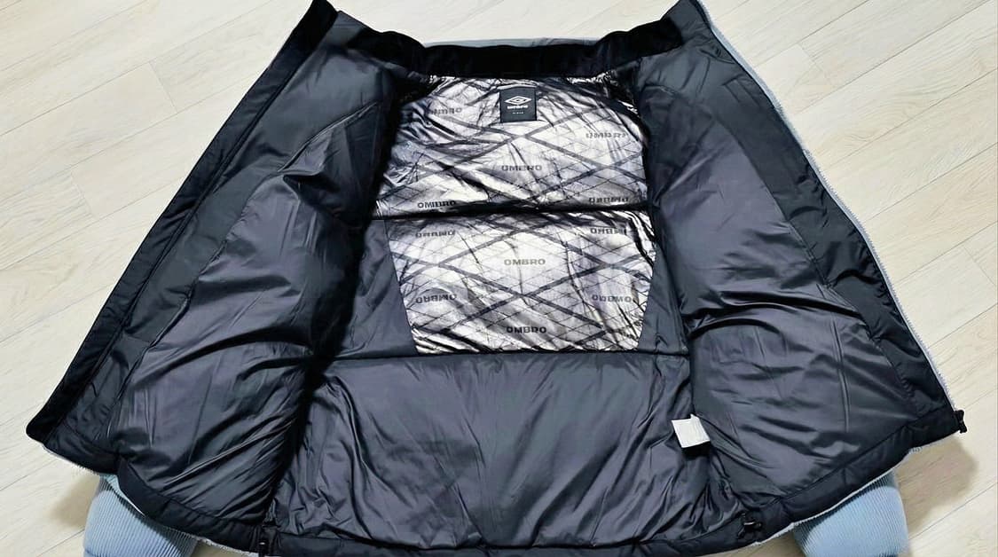 {새상품} 엄브로 코듀로이 다운 패딩 [105] 상품이미지2