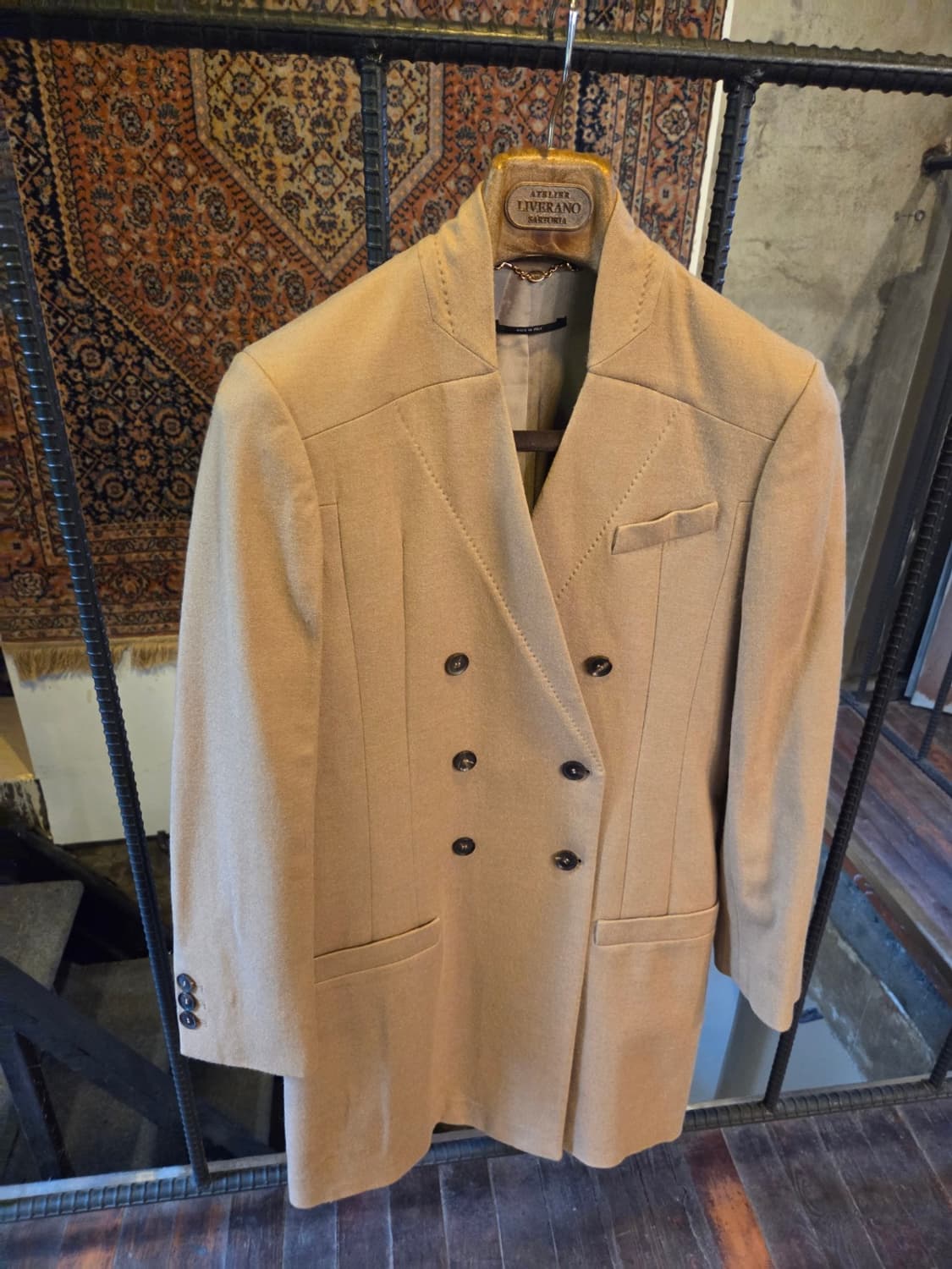 구찌 카멜 코트 상품이미지2