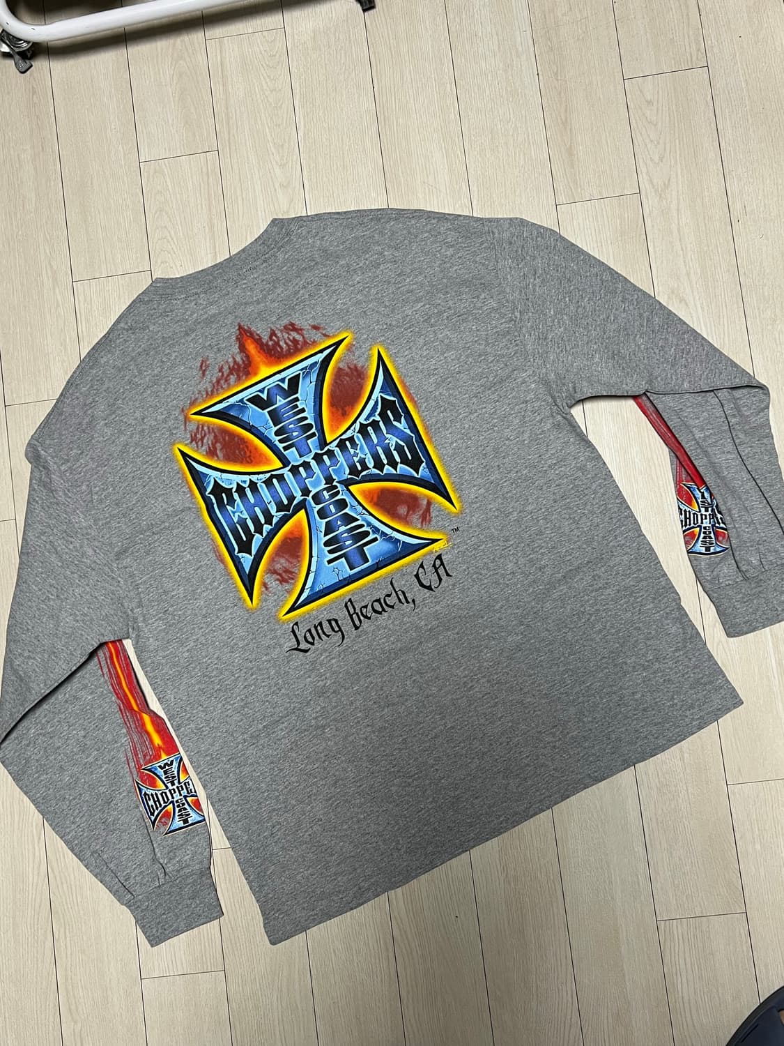 00s 웨스트코스트쵸퍼스 파이어 롱슬리브 L사이즈 상품이미지5