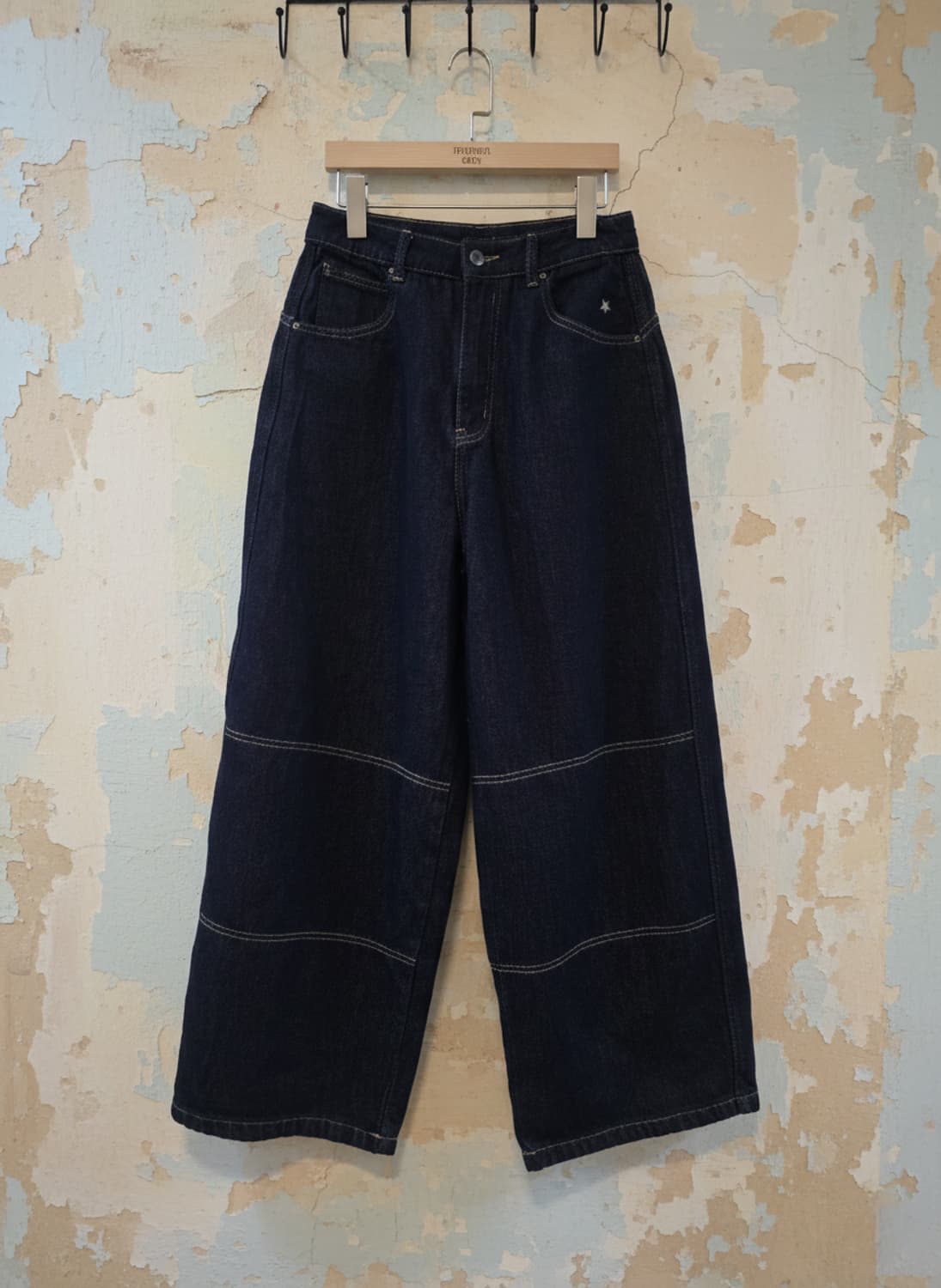 ODD MAKER 다크 와이드 데님 팬츠 M 상품이미지1
