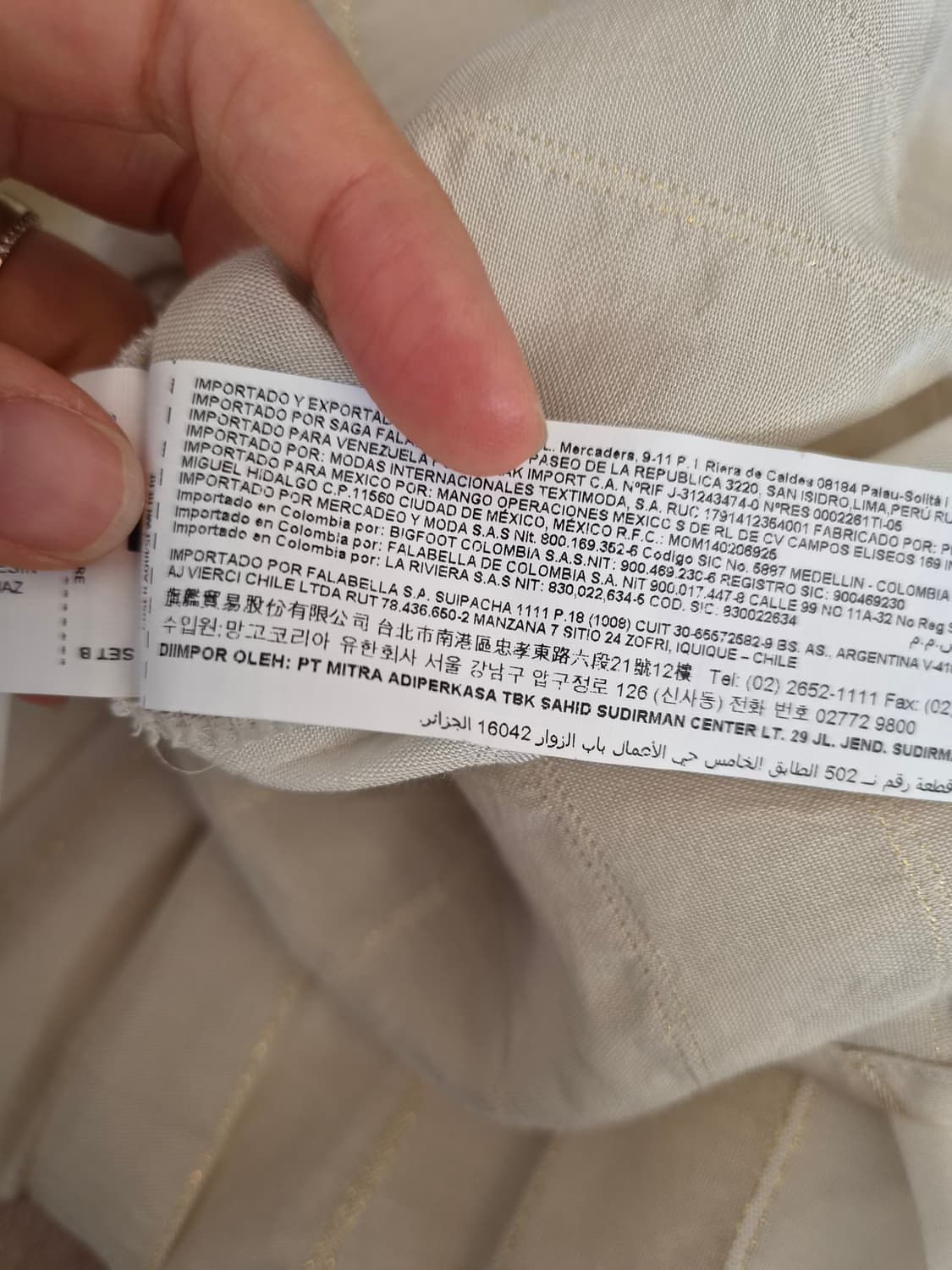 망고 여성 라운드블라우스 XS사이즈 상품이미지7