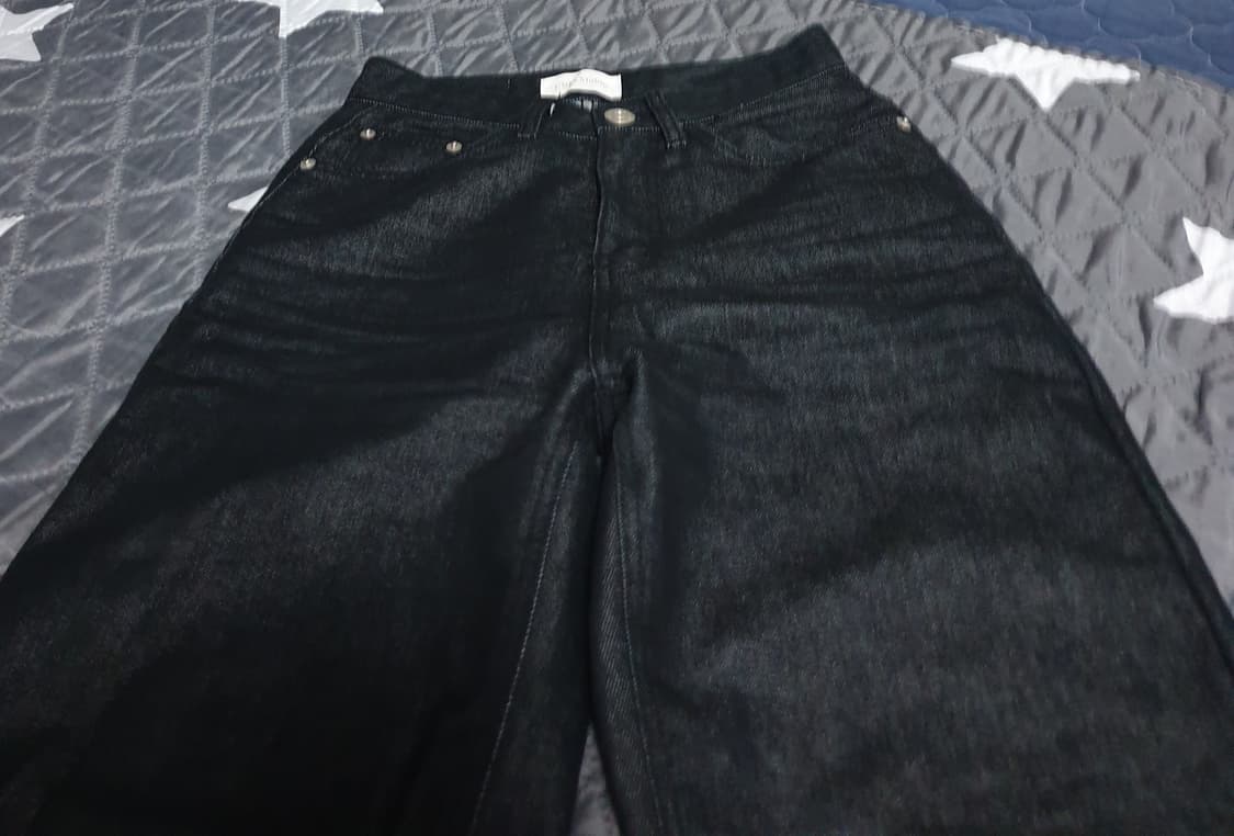 로에일 L`OEIL 생지 세미와이드 데님팬츠 (S) 상품이미지2