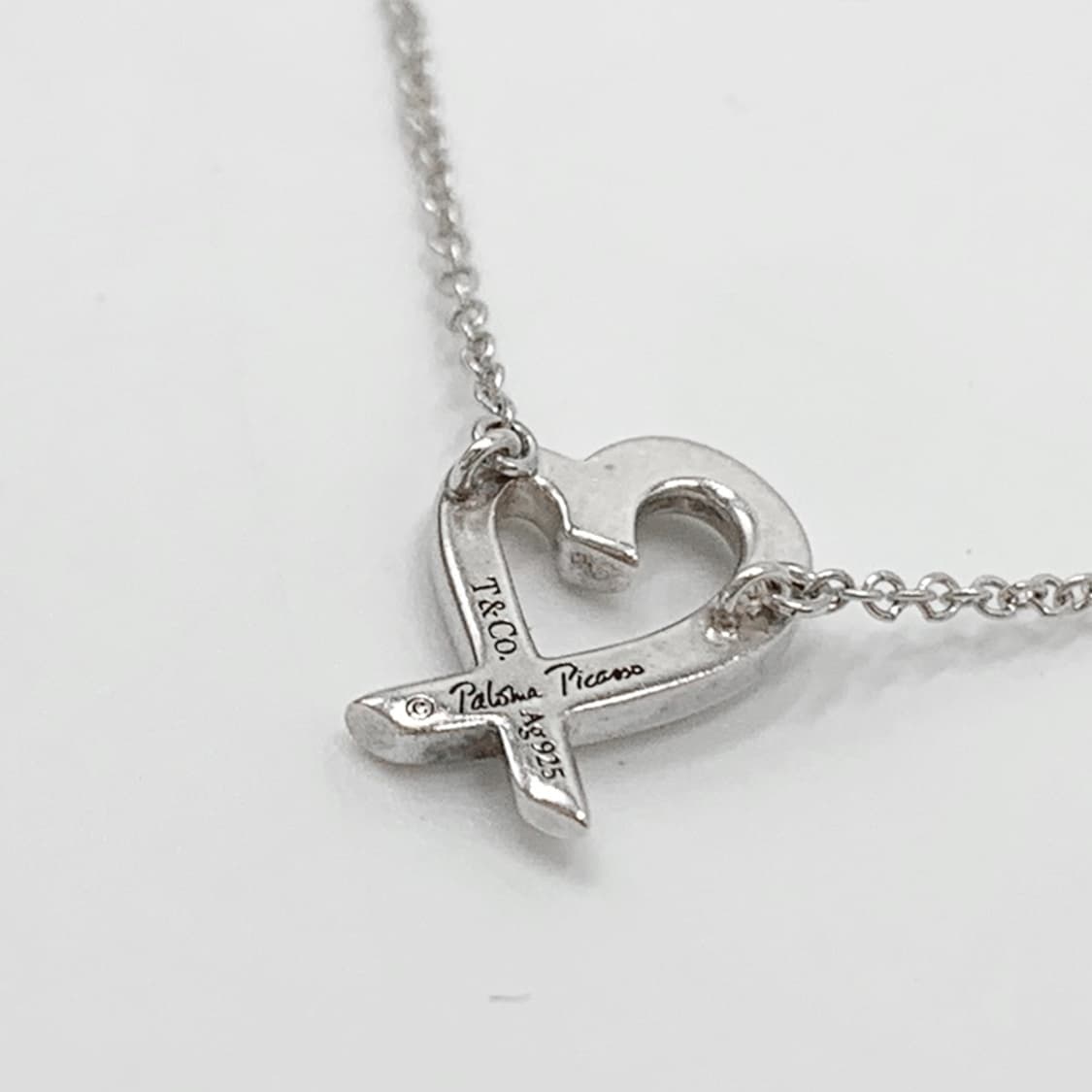 티파니 목걸이 팔로마 피카소 러빙 하트 미니 펜던트 NO.101 상품이미지7