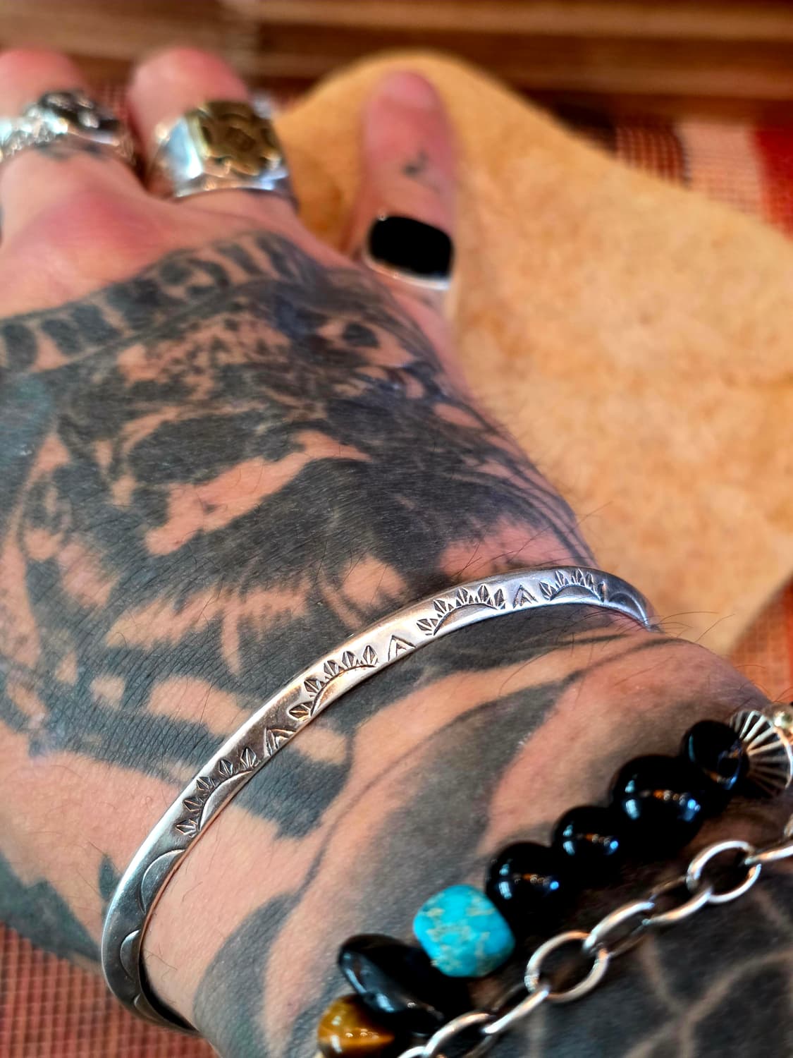 3Cross SILVER925 NATIVE BANGLE 상품이미지2