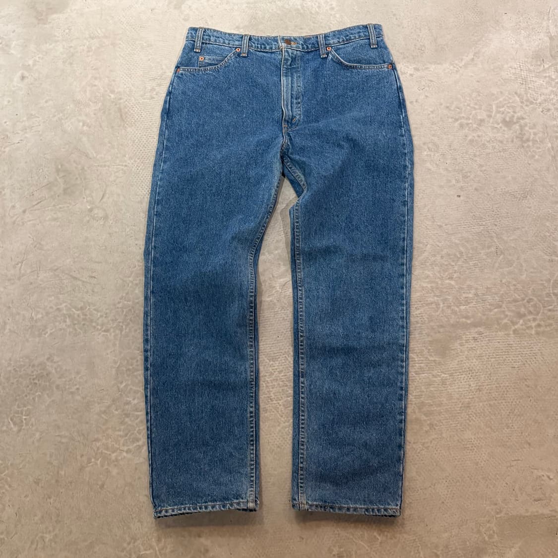 [38/32] 80s  🇨🇦리바이스 505 오렌지 탭 중청 데님 상품이미지1