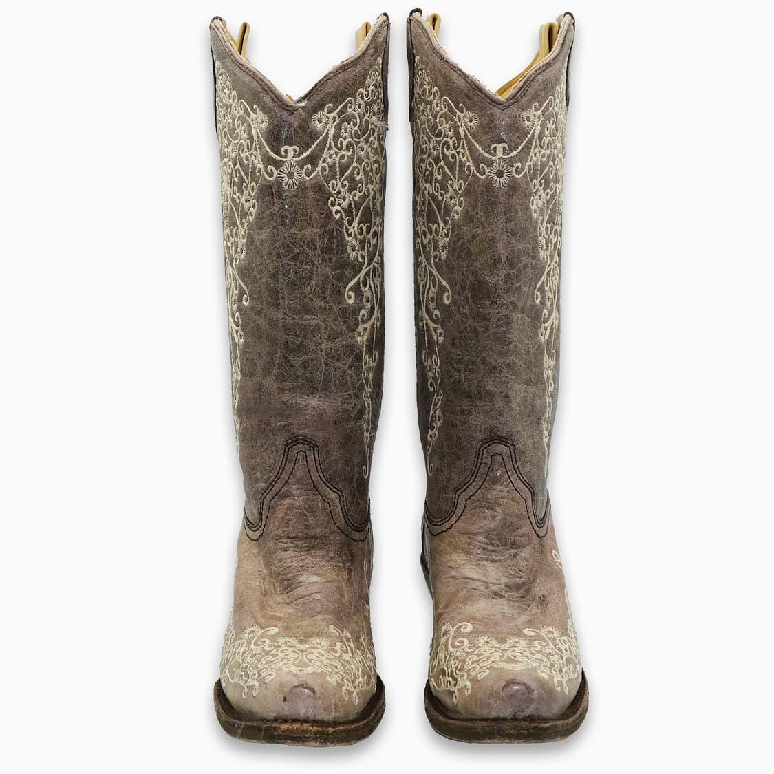 코랄(CORRAL)웨스턴 레더 부츠 7M(240)사이즈 BT24005 상품이미지2