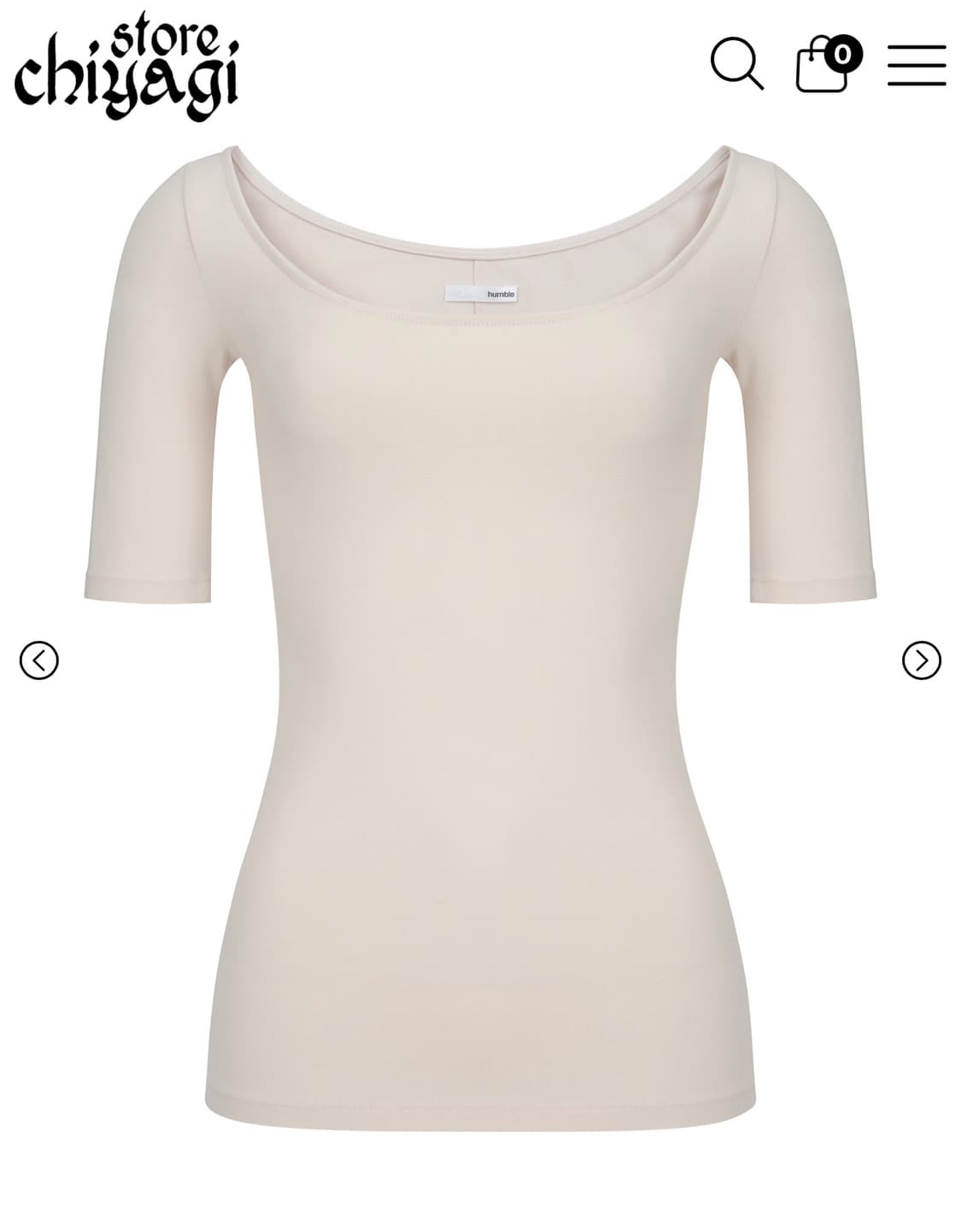 Yera Tee - ivory 상품이미지3