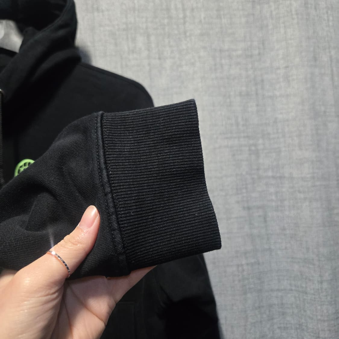 라이프워크 블랙 강아지 후드티  상품이미지4