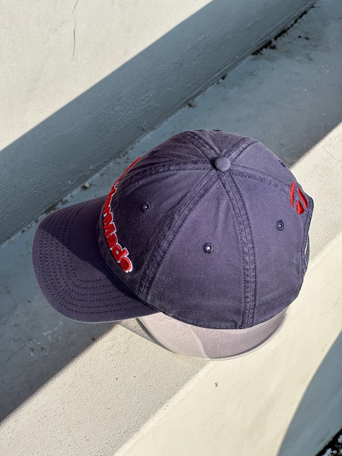 [F] 테일러메이드 로고 워싱 네이비 볼캡 모자 골프 상품이미지4