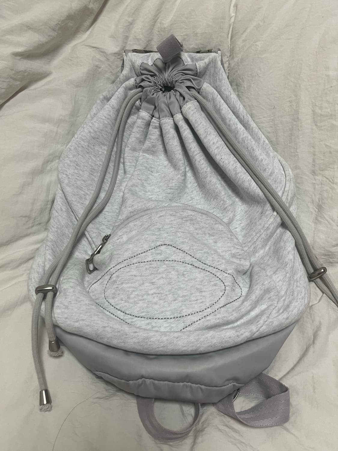 미스치프 더플백 그레이 중고 상품이미지1