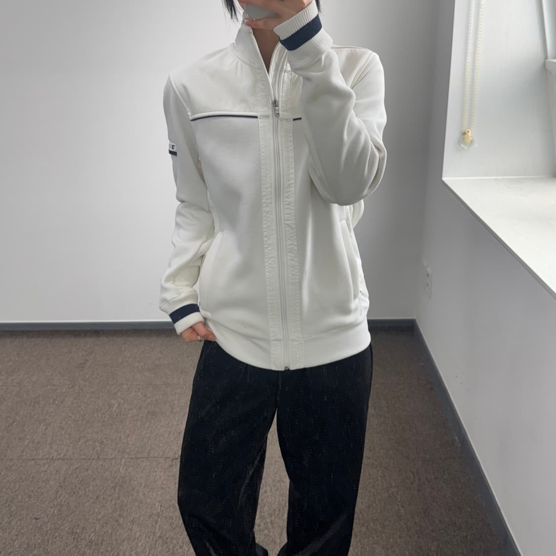 Tommy Hilfiger 타미힐피거 아이보리 집업 상품이미지1