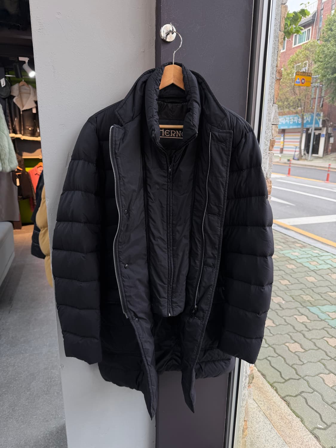 48/ 에르노 일 카포토 이중레이어 구스패딩 상품이미지6