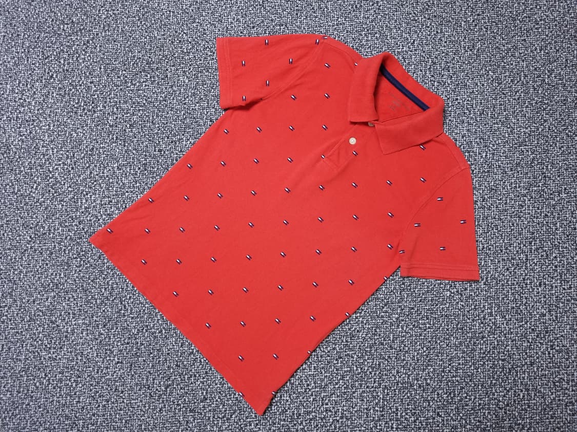 [무료배송][150]타미힐피거 키즈 피케 반팔티 카라티 상품이미지3