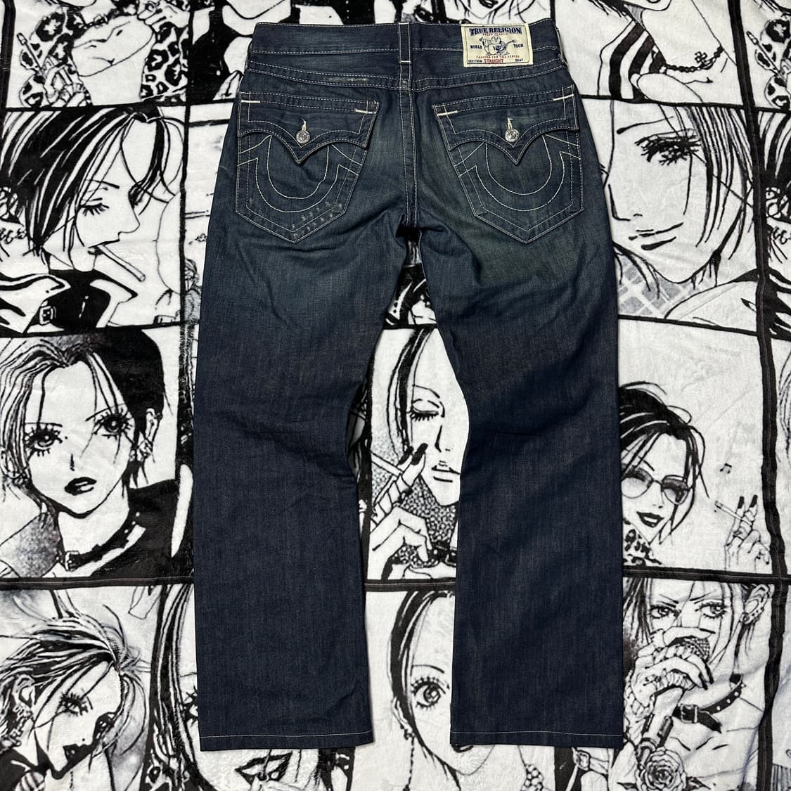 트루릴리젼 트루진 스트레이트 오버핏 데님팬츠 상품이미지3